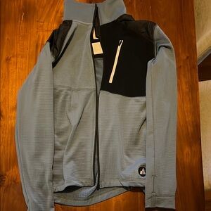 Snow Peak Blue and Black Jacket with White Details